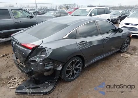 2021 Honda Civic Sport from USA, damaged, VIN 2HGFC2F84MH512342